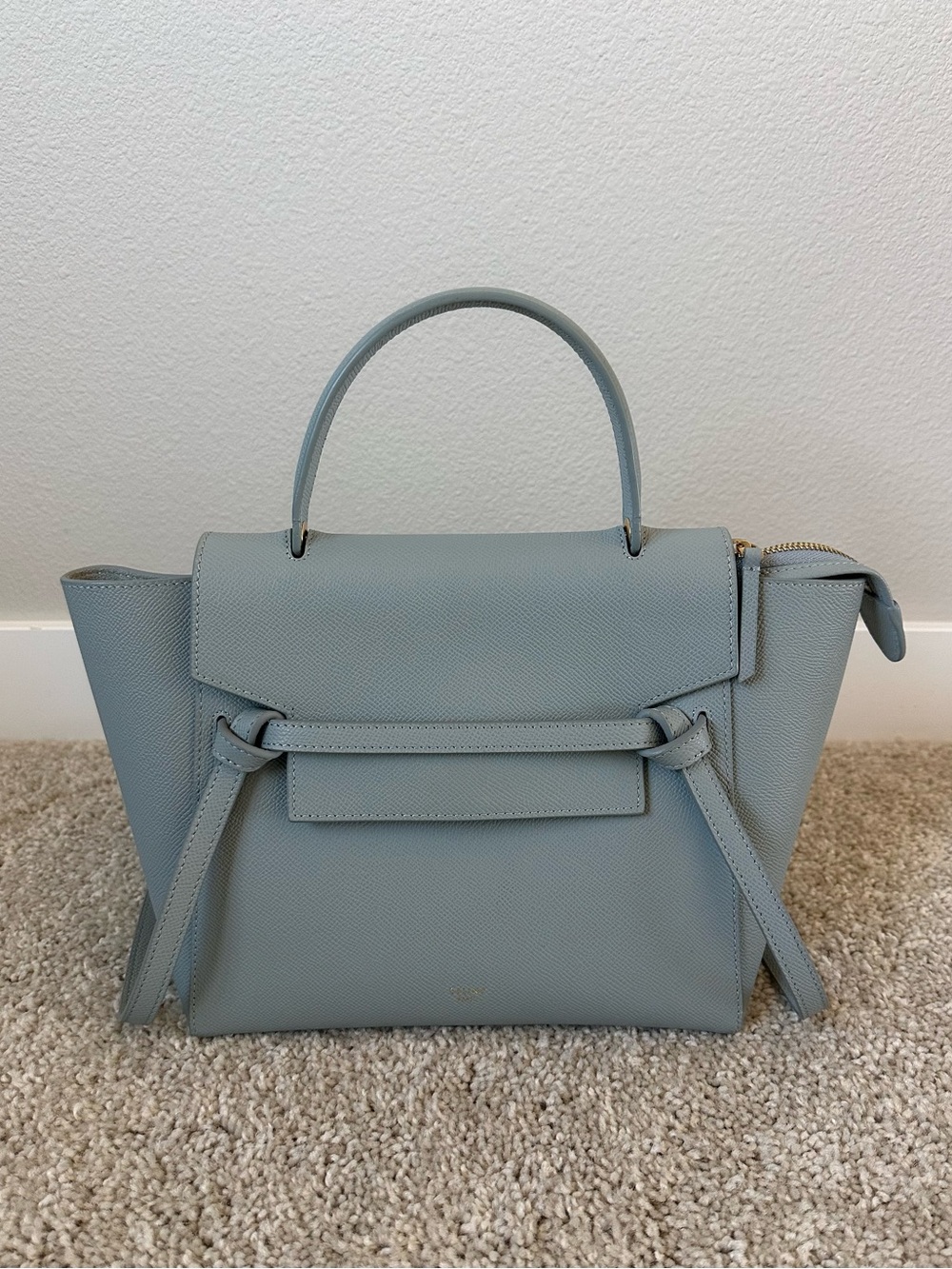 Celine Micro Belt Bag – Light Blue / Blue Gray - Picture 1 of 14